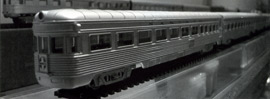      Atchion, Topeka and Santa Fe (A.T.S.F.)  2  ,     (Vista Dome)       (Observation Car). A&K tt-model, . 2009-2011 .